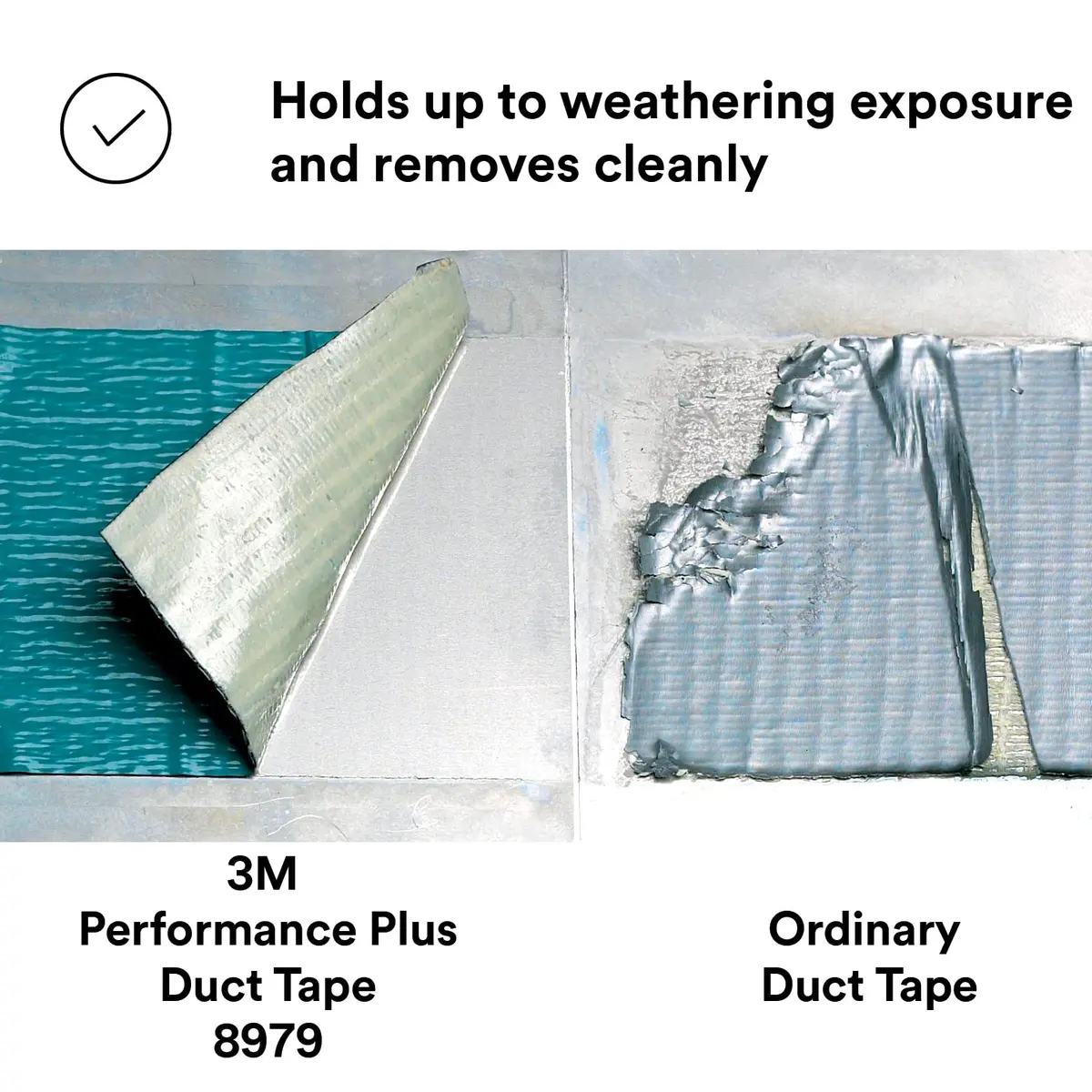 3M Performance Plus Duct Tape 8979, Slate Blue | UV-Tolerant, 96mm x 54.8m, Indoor & Outdoor Use - view 3