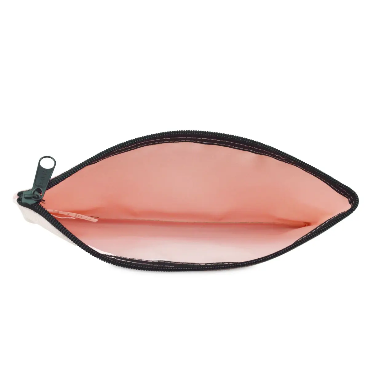 DALIX Pink Money Bag 28cm (11" L x 5.5" W) | Secure Zippered Pouch for Cash & Coins - view 4
