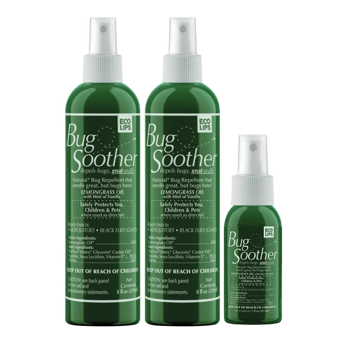 Bug Soother Natural Insect Repellent Spray 473ml (16 Fl Oz) | Plant-Based, DEET-Free, Family-Safe - main product image