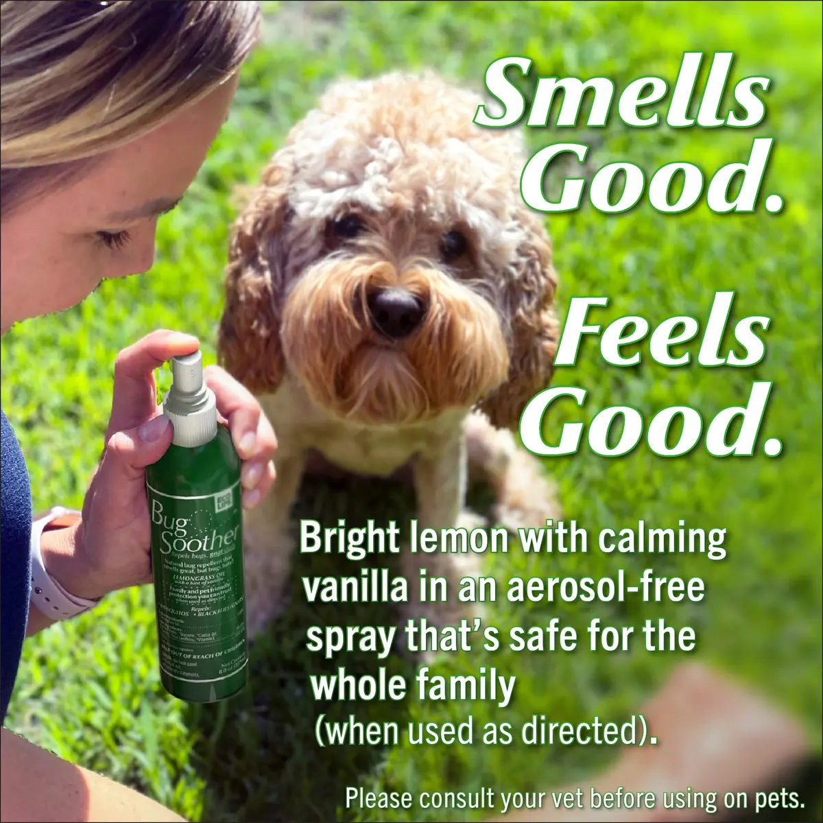 Bug Soother Natural Insect Repellent Spray 473ml (16 Fl Oz) | Plant-Based, DEET-Free, Family-Safe - view 7