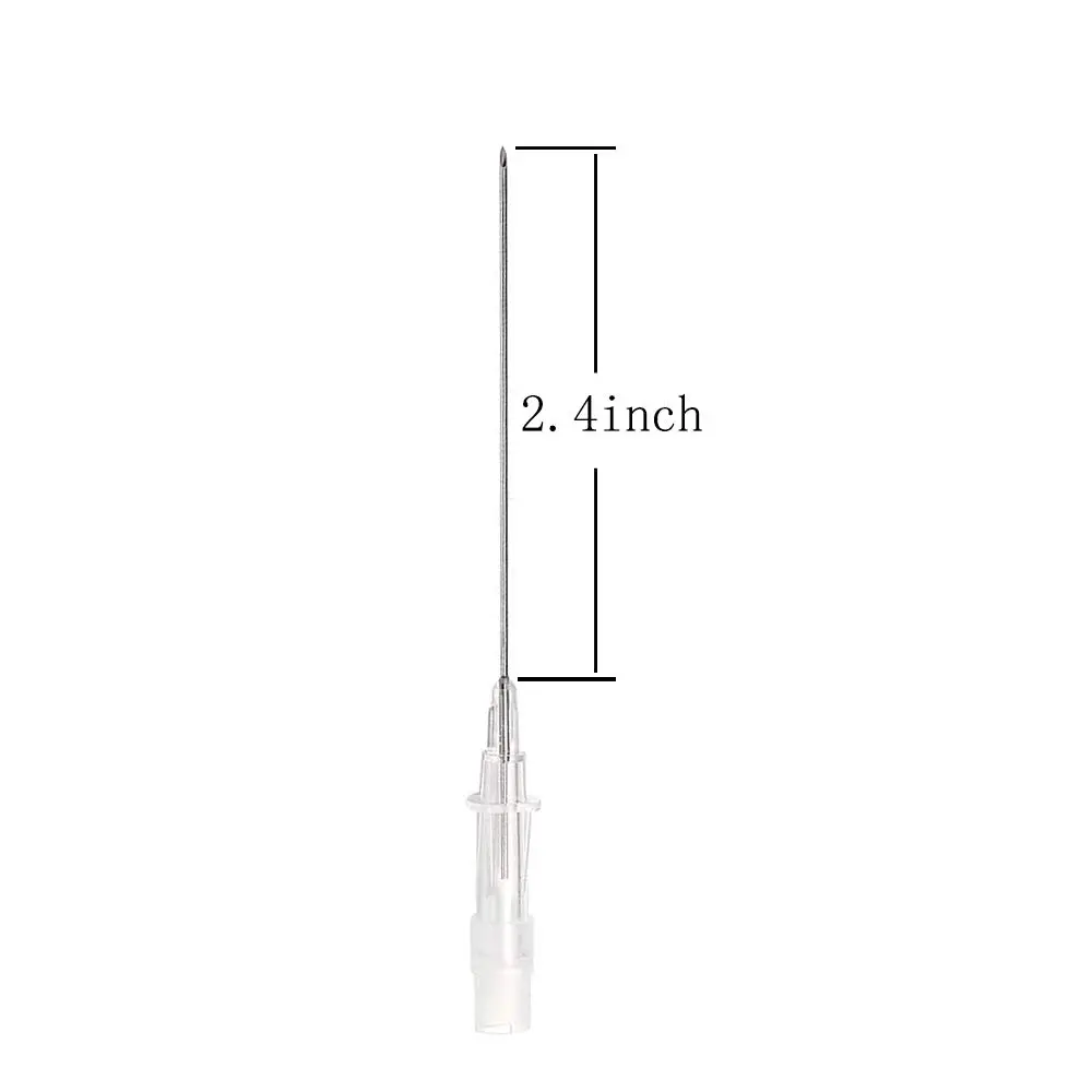 Xiboya textile Pack of 5 Catheter Piercing Needles Tattoo Piercings Tool (18G) | Surgical Steel Body Needles for Piercing & Tattooing - view 2