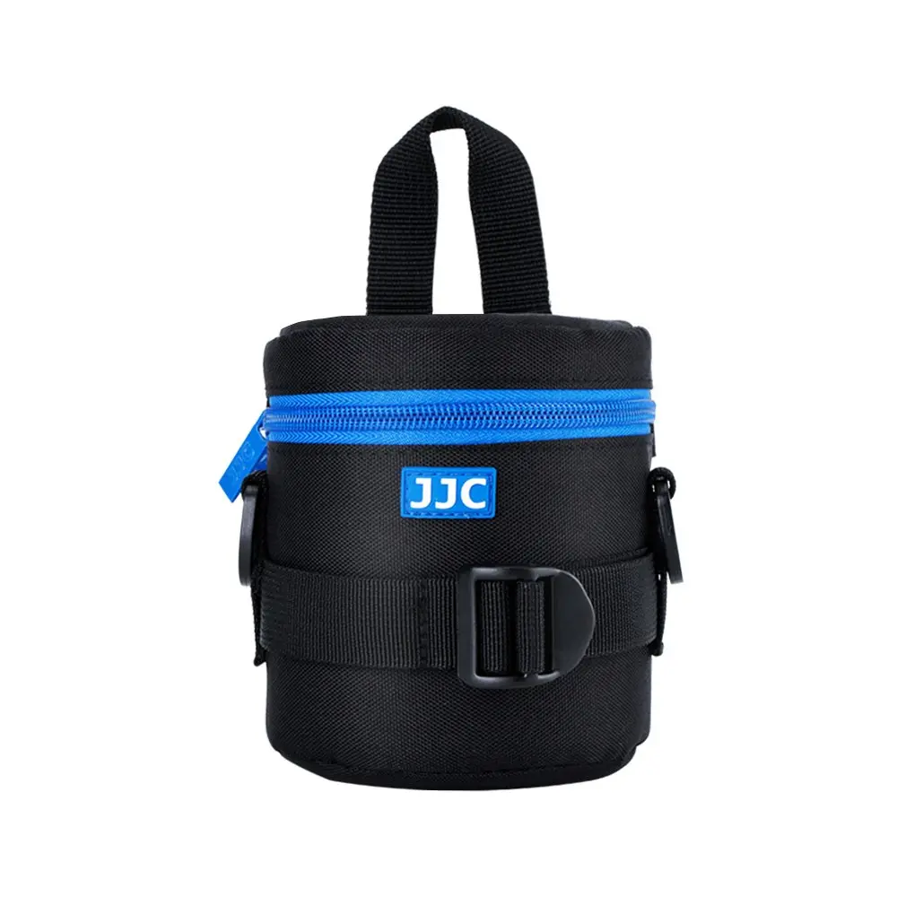 JJC Deluxe Lens Case Pouch Bag for Camera Lens Below 2.95" x 3.93" | Heavy-Duty Polyester Shock Absorber - main product image