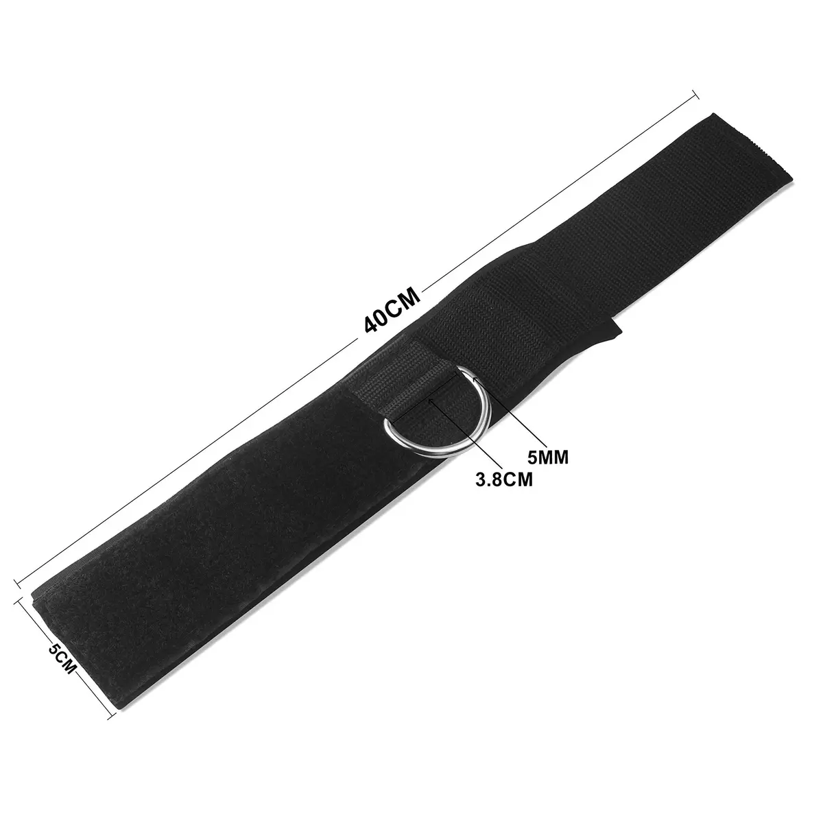 HYVAWO Ankle Straps Neoprene Padded 2 Pack | Exercise & Rehab Straps for Cable Machines - view 6
