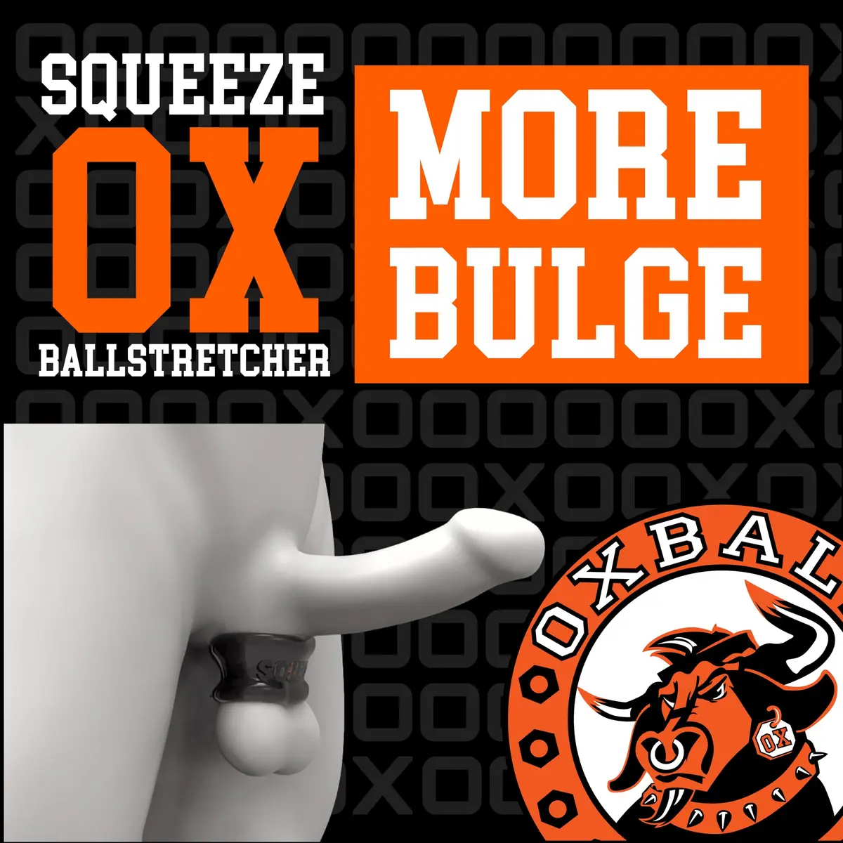 Oxballs Squeeze Ballstretcher 2in | Enhances Stretch & Stamina - view 2