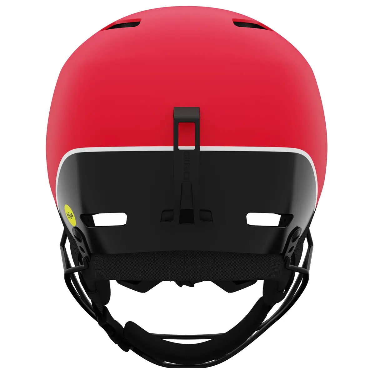 Giro Ledge SL MIPS Snow Helmet - Matte Red (Limited) - Size L (59-62.5cm) | Impact-Absorbing MIPS Helmet for Winter Sports - view 3