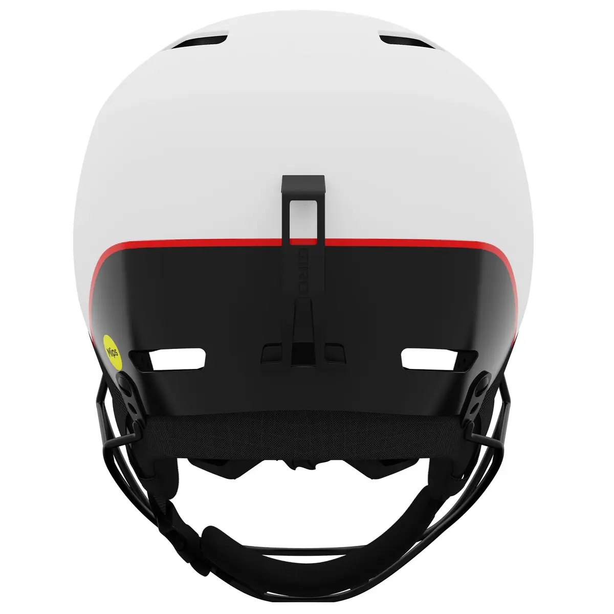 Giro Ledge SL MIPS Snow Helmet - Matte White (Limited) - Size L (59-62.5cm) | MIPS Impact Protection with Removable Chinbar - view 3