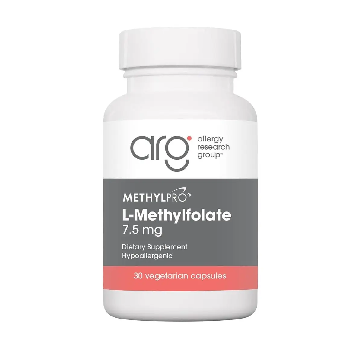 MethylPro L-Methylfolate 7.5 mg | Supports methylation & neurotransmitters | 30 Capsules - main product image