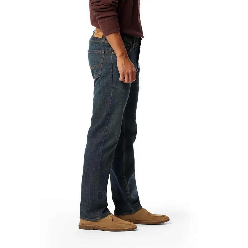 Levi Strauss Signature Gold Men's Regular Fit Flex Jeans 30x32 (76cm x 81cm) | Comfort Stretch Denim for All-Day Wear - view 2