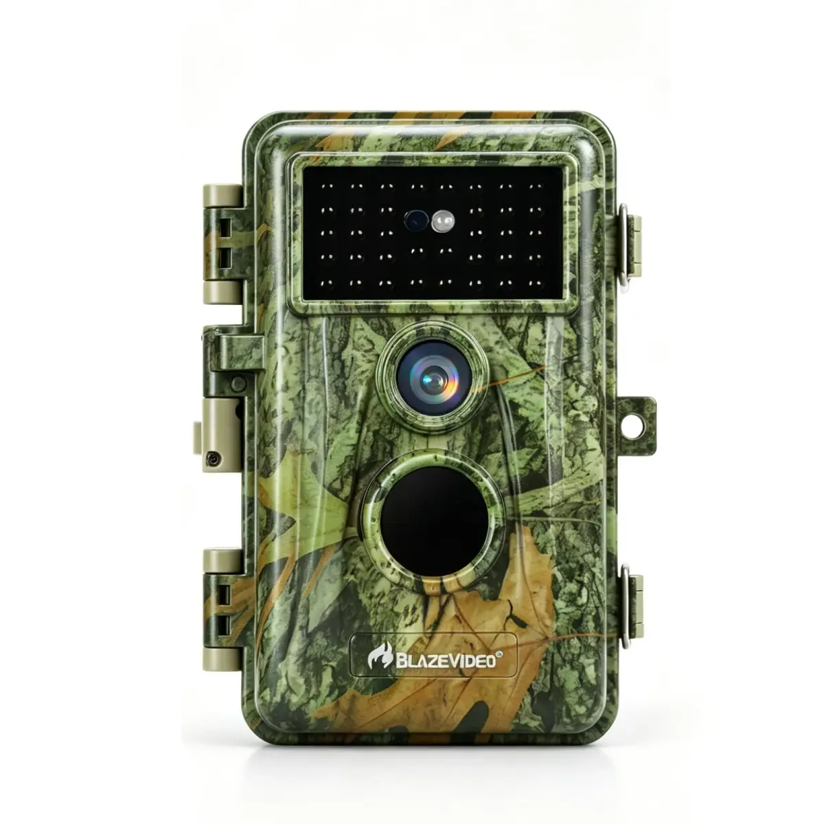 BLAZEVIDEO Trail Camera 64MP 1296P Video, 940nm No-Glow Night Vision, 70° Focused PIR Detection, 0.3s Trigger, 110° FOV, IP66 Cam - main product image