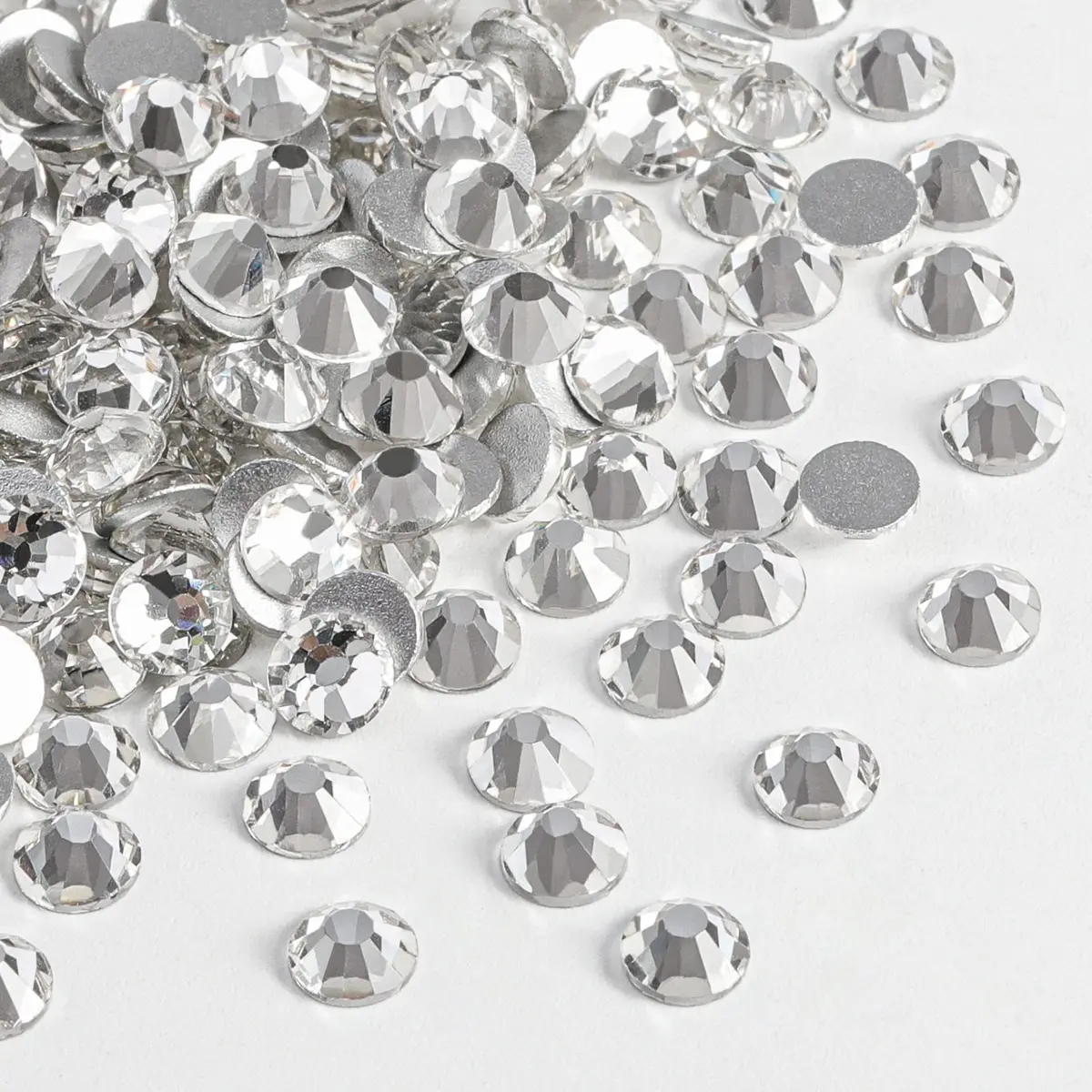 BEADSLAND Flat Back Crystal Rhinestones SS20 (1440pcs) | Glass Gems for Crafts, Glue Fix, 4.6-4.8mm - view 2
