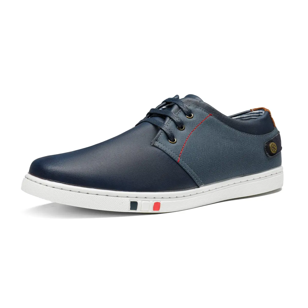 Bruno Marc Men's Fashion Sneakers Navy 6.5 | Classic Casual Comfort with Style - main product image