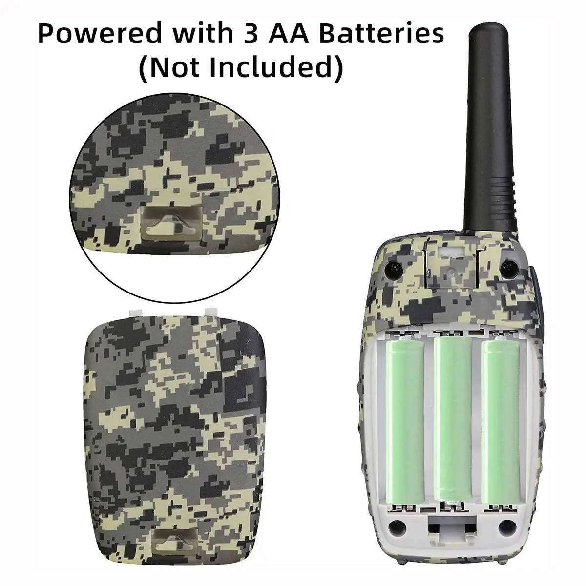Retevis RT628 Kids Walkie Talkies | Camouflage Two-Way Radios for 4-12 Year Old Boys Girls - view 5