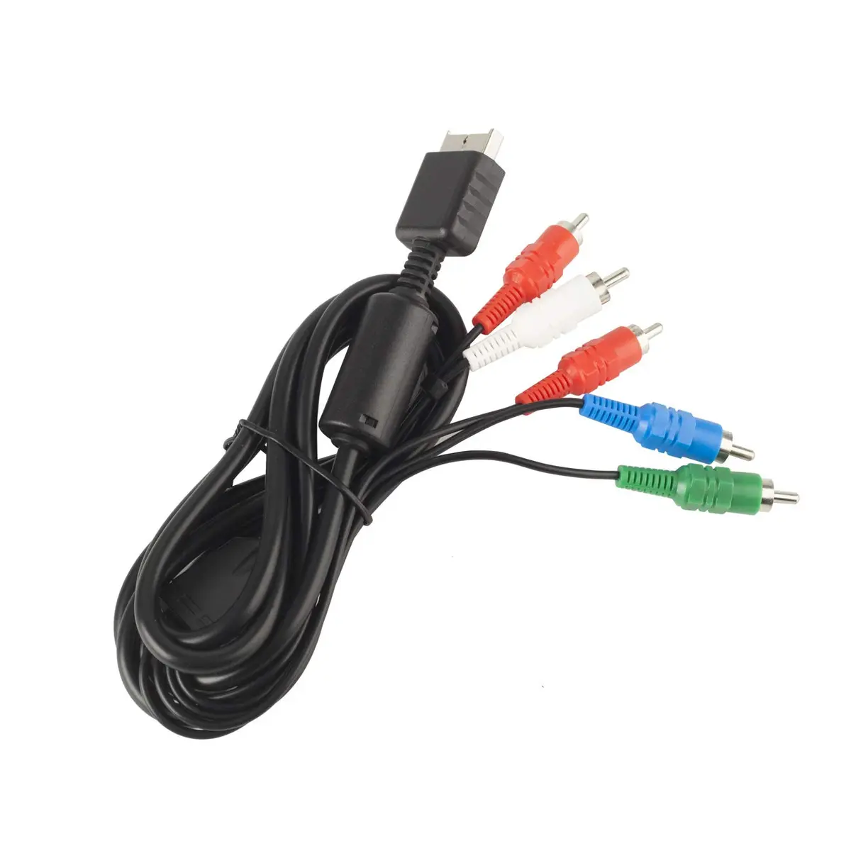 TENINYU Compatible with PS2/PS3/PS3 Slim HDTV-Ready TV HD Component AV Cable 6FT Black | Sharp Video & Sound - view 7
