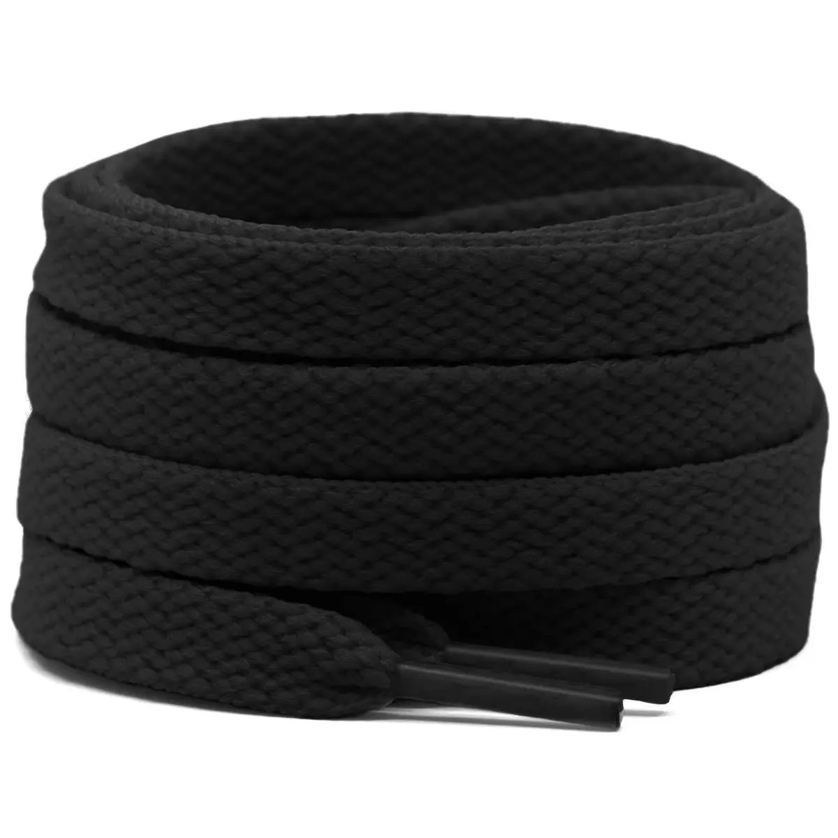 DELELE Flat Sneakers Shoe Laces 79 Inch Black | Durable Polyester for Sneakers & Casual Shoes - main product image
