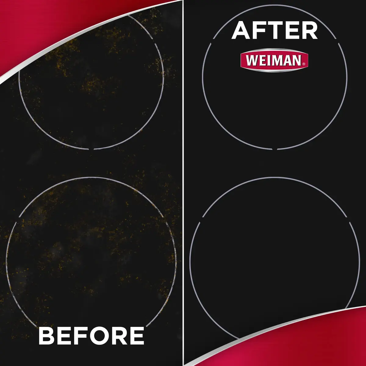 Weiman Ceramic and Glass Cooktop Cleaner and Polish 20 Ounce (591 ml) | Gentle Formula for Streak-Free Shine - view 5