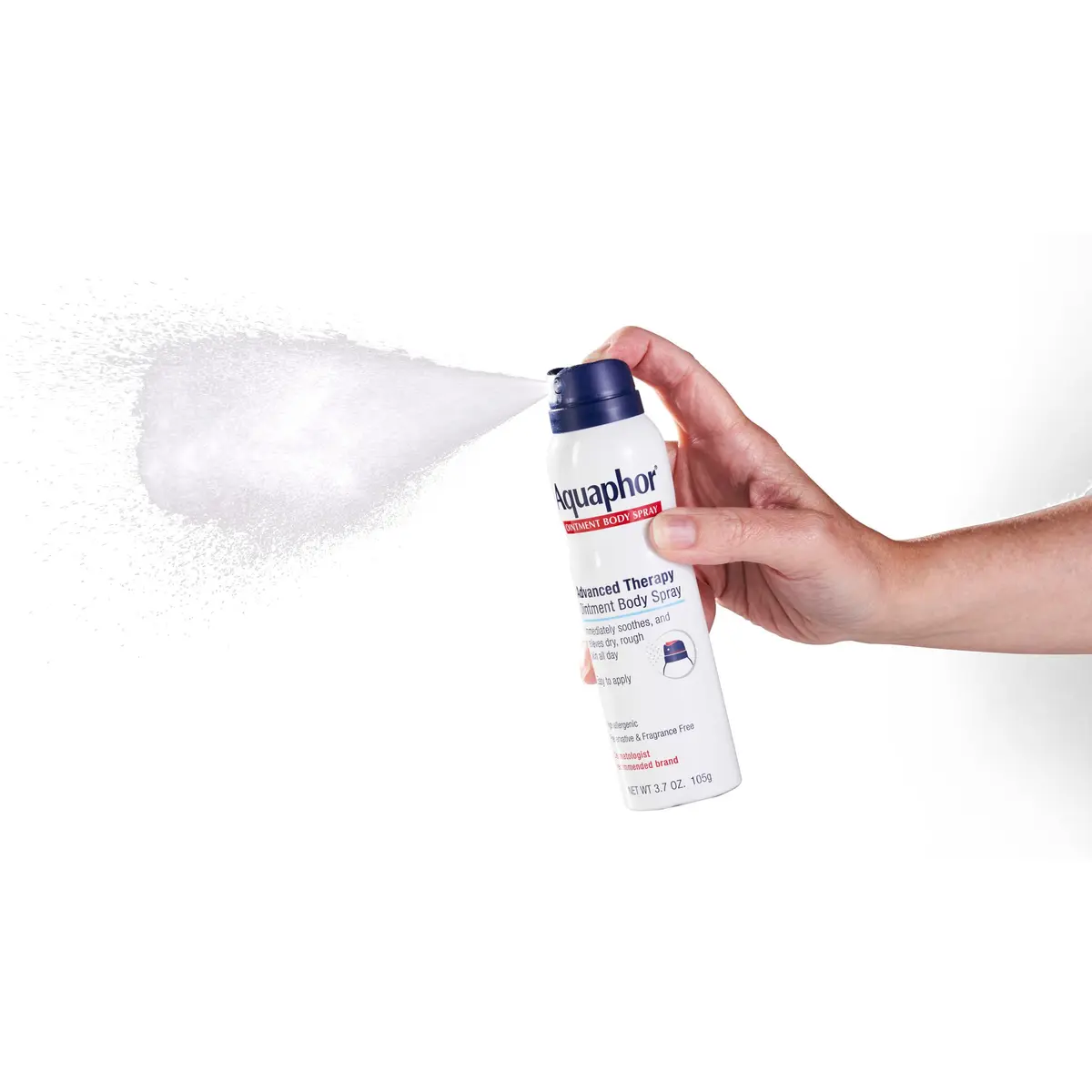 Aquaphor Ointment Body Spray 105ml (3.7 oz) | Clinically Proven Dry Skin Relief - view 2
