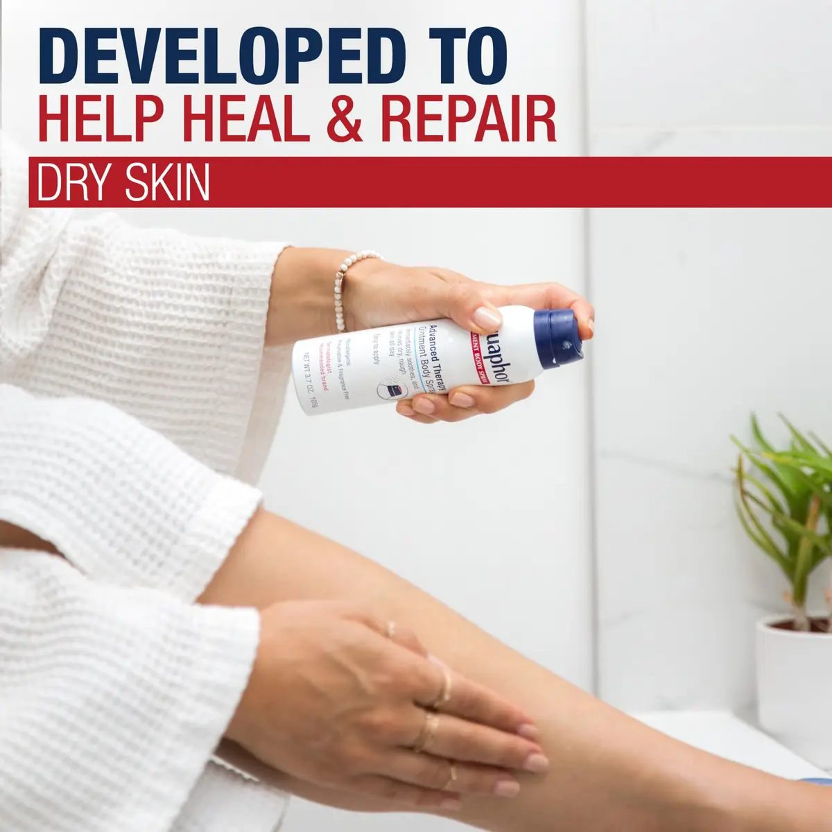 Aquaphor Ointment Body Spray 105ml (3.7 oz) | Clinically Proven Dry Skin Relief - view 3