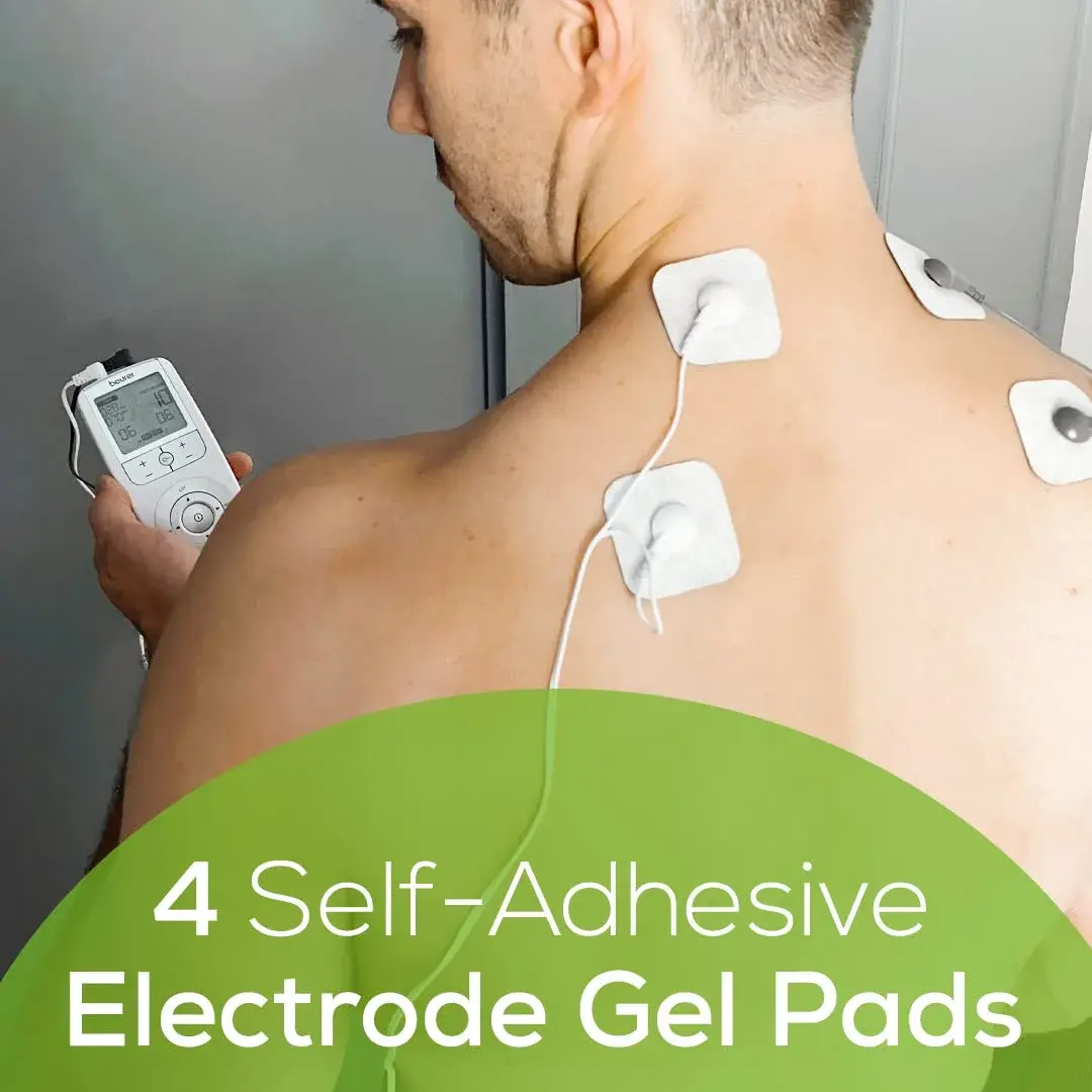 Beurer EM44 TENS Unit Muscle Stimulator with 50 Intensity Levels & 15 Programs | 0.36 kg (0.8 lb) - view 3