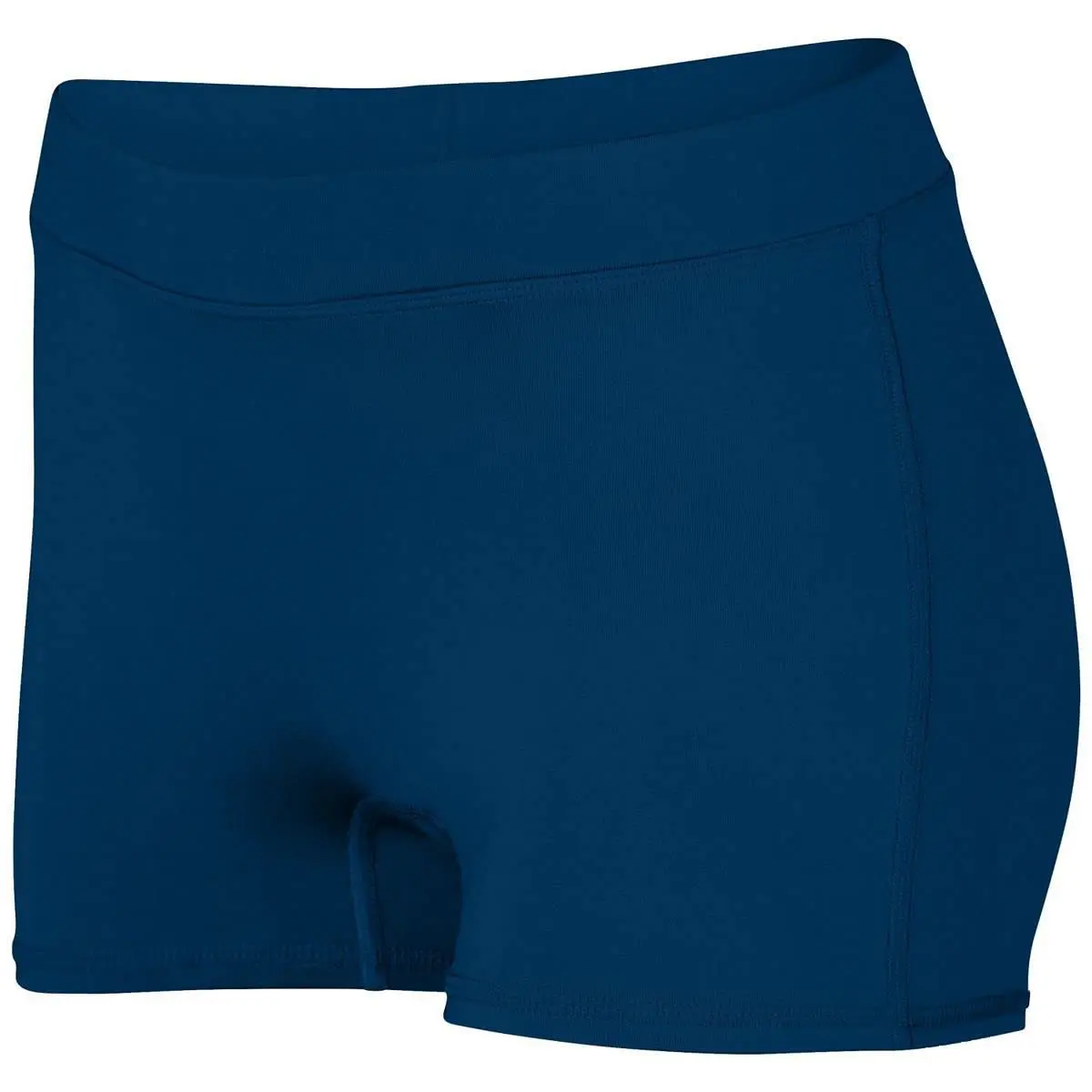 Augusta Sportswear Girls Dare Shorts Navy Medium | 4-Way Stretch & Moisture Wicking (70-120 chars) - main product image