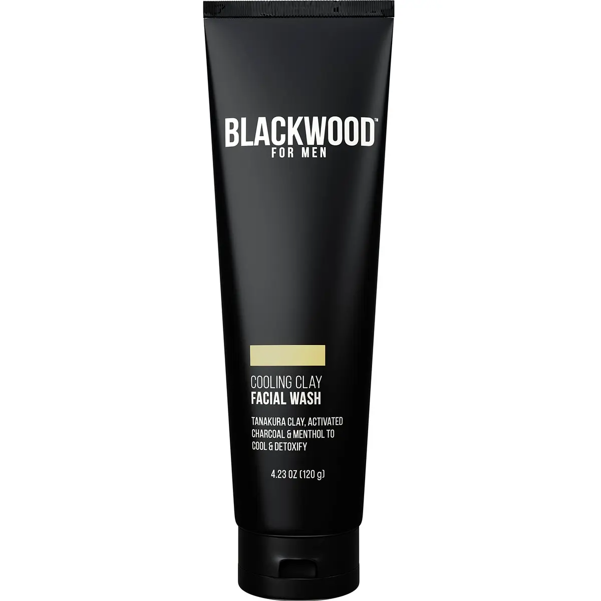 Blackwood For Men Cooling Clay Face Wash 125ml (4.23 oz) | Deep Cleansing & Acne Treatment - main product image