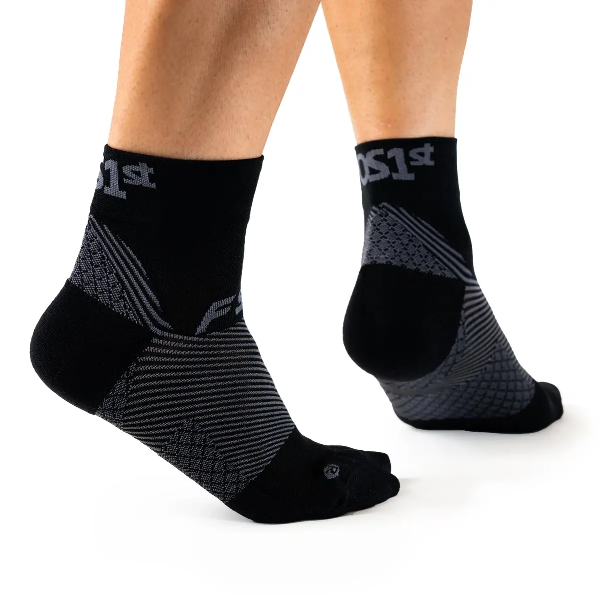 OrthoSleeve FS4 Plantar Fasciitis Compression Socks X-Large (24% LYCRA Spandex, 76% Micro-Nylon) | Medical Grade Support for Arch & Heel Pain - main product image