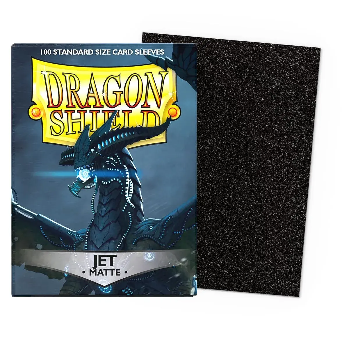 Dragon Shield Standard Size Matte Card Sleeves Jet 100 CT | Protects Cards Up to 63x88mm - view 2