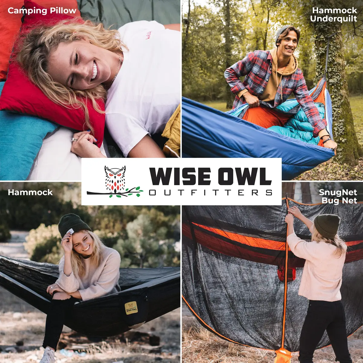 Wise Owl Outfitters Hammock Bug Net – Mosquito Net for Hammock, Lightweight Bug Netting for Camping, Hiking, Backpacking, Forest & Outdoor Use - view 9