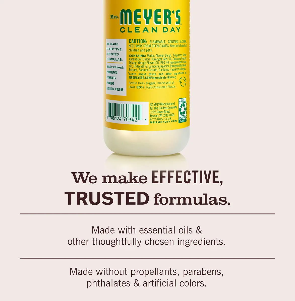 Mrs. MEYER'S Room Spray Honeysuckle 8 Fl Oz | Garden-Inspired Freshness for Indian Homes - view 5