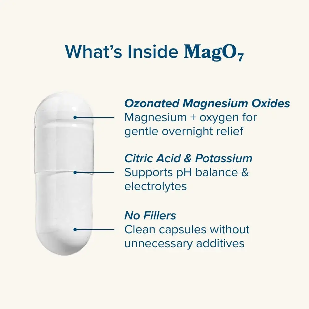 nbpure MagO7 Natural Colon Cleanse & Detox 30 Capsules | Oxygenating Digestive System Cleanse - view 5