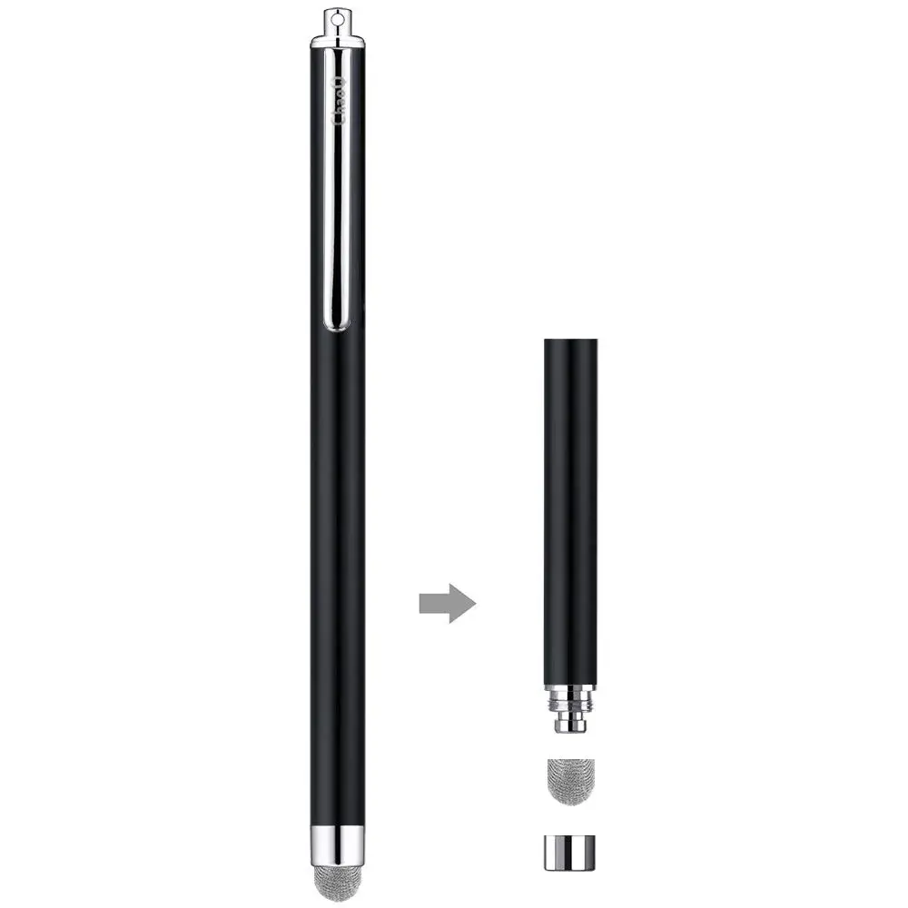 ChaoQ 7mm Stylus Pen Replacement Tips (10-Pack, 0.27-inch) | Mesh Fiber for Precise Touchscreen Use - view 2
