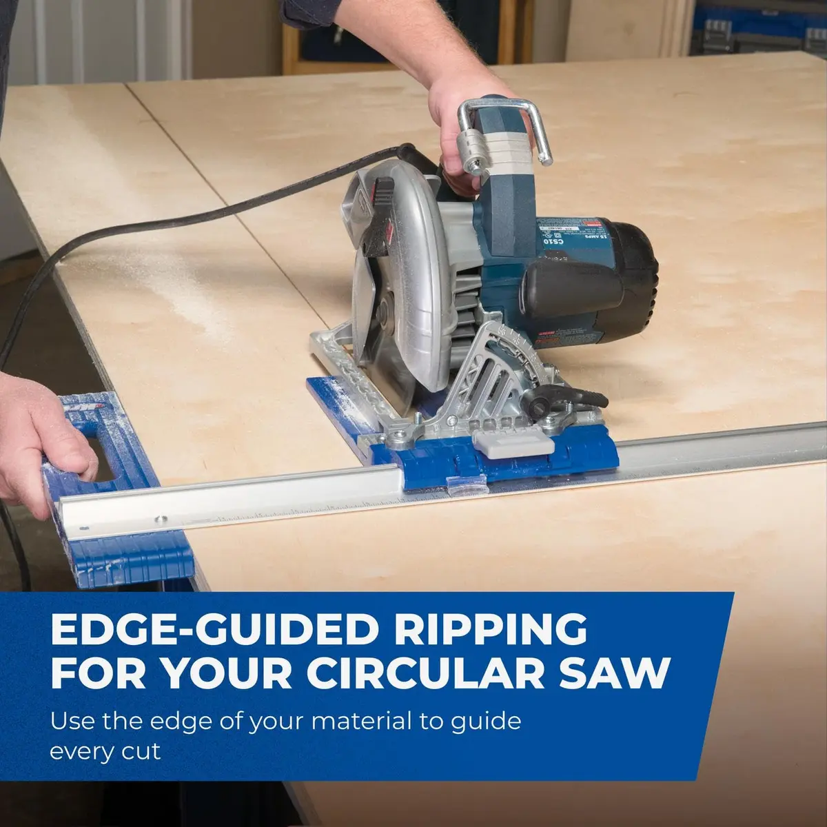 Kreg Rip-Cut Circular Saw Guide | Precision Cutting Tool for Home Improvement - view 4