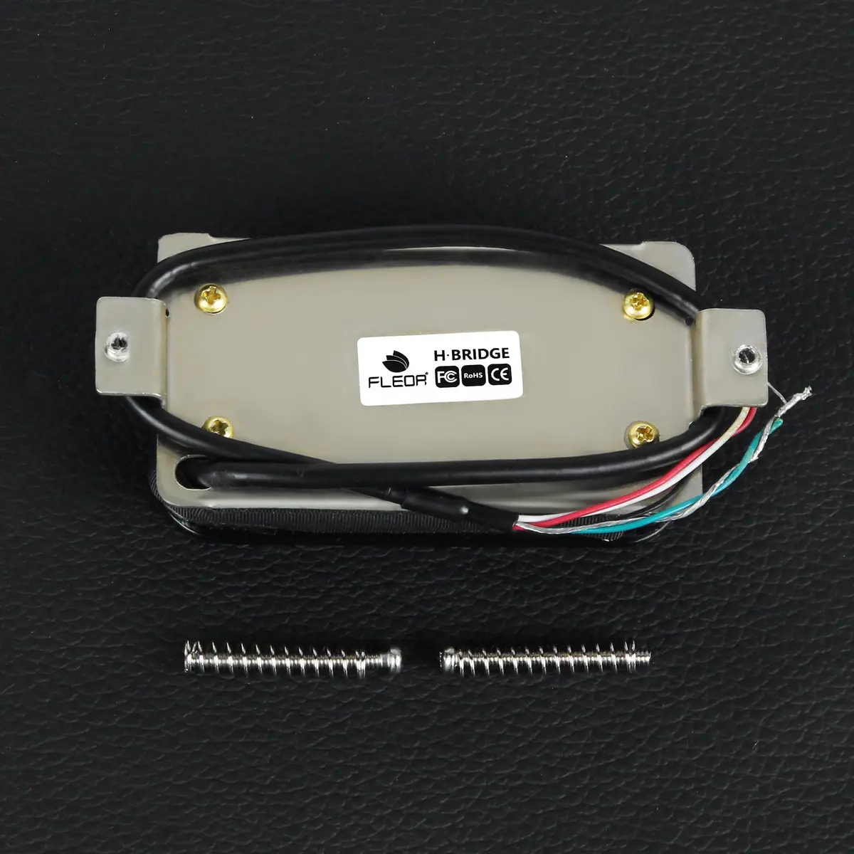 FLEOR High Output Bridge Humbucker Pickup, Black | Fully Wax Potted for Noise-Free Performance - view 3