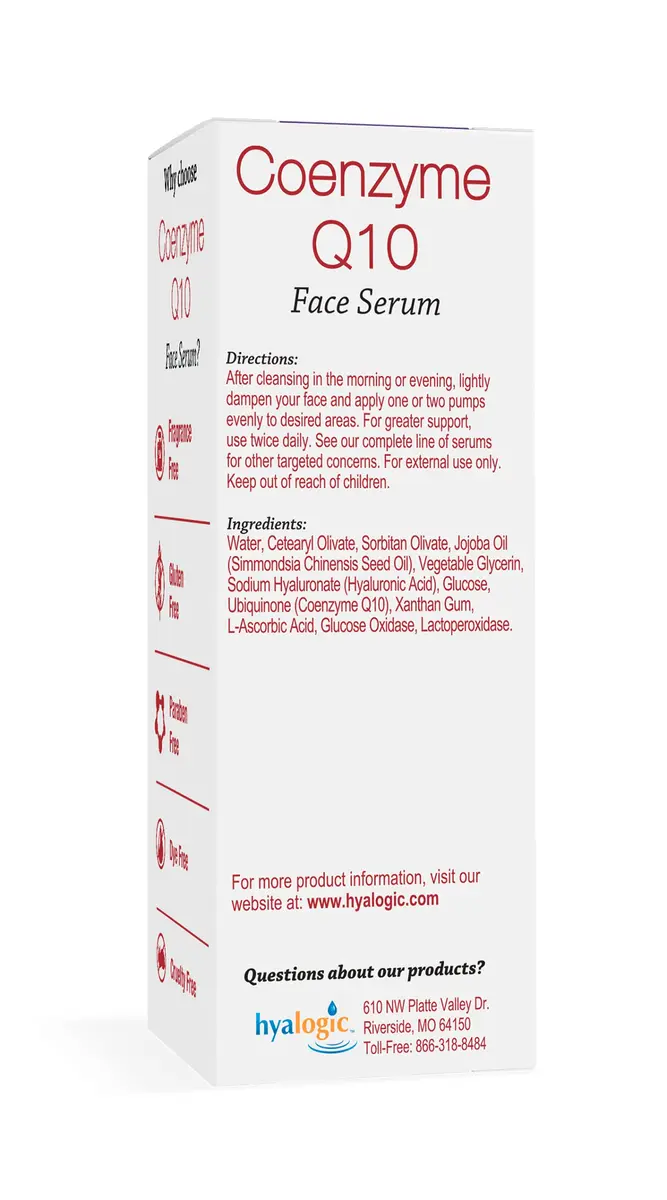 Hyalogic Episilk Coenzyme Q10 Serum with Hyaluronic Acid for Collagen Support | Firming Facial Serum for Dry Skin (0.47 Fl Oz / 13.5 ml) - view 4