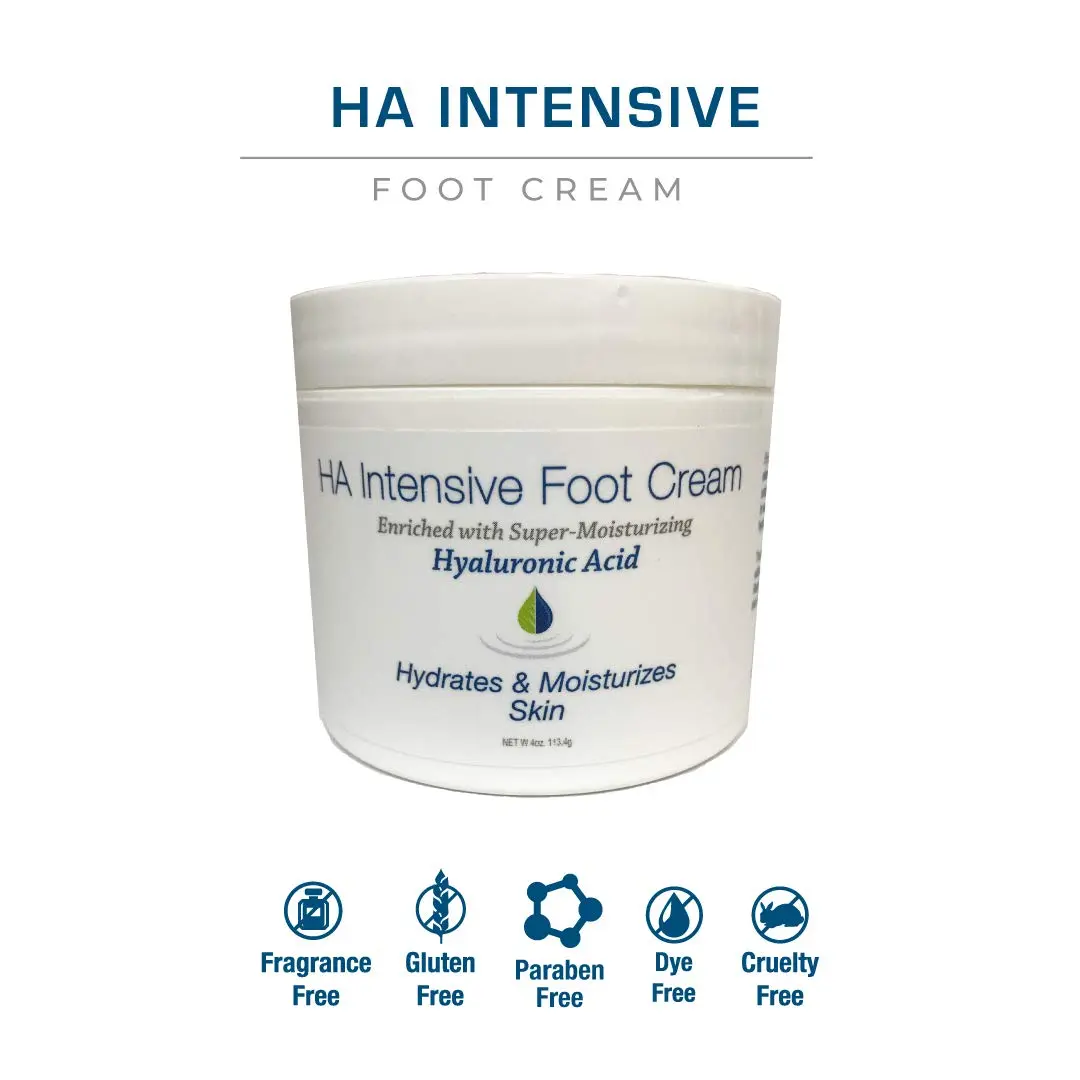 Hyalogic Hyaluronic Acid Foot Cream 4 oz | Intensive Moisturizer for Dry & Callused Skin - view 6