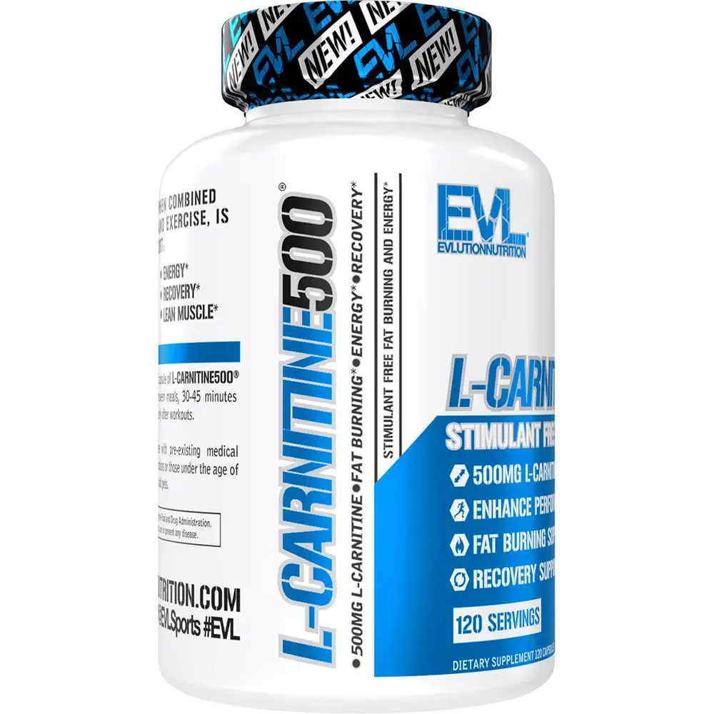 Evlution L-Carnitine Tartrate 120 Servings | Supports Fat Burning & Energy - view 4