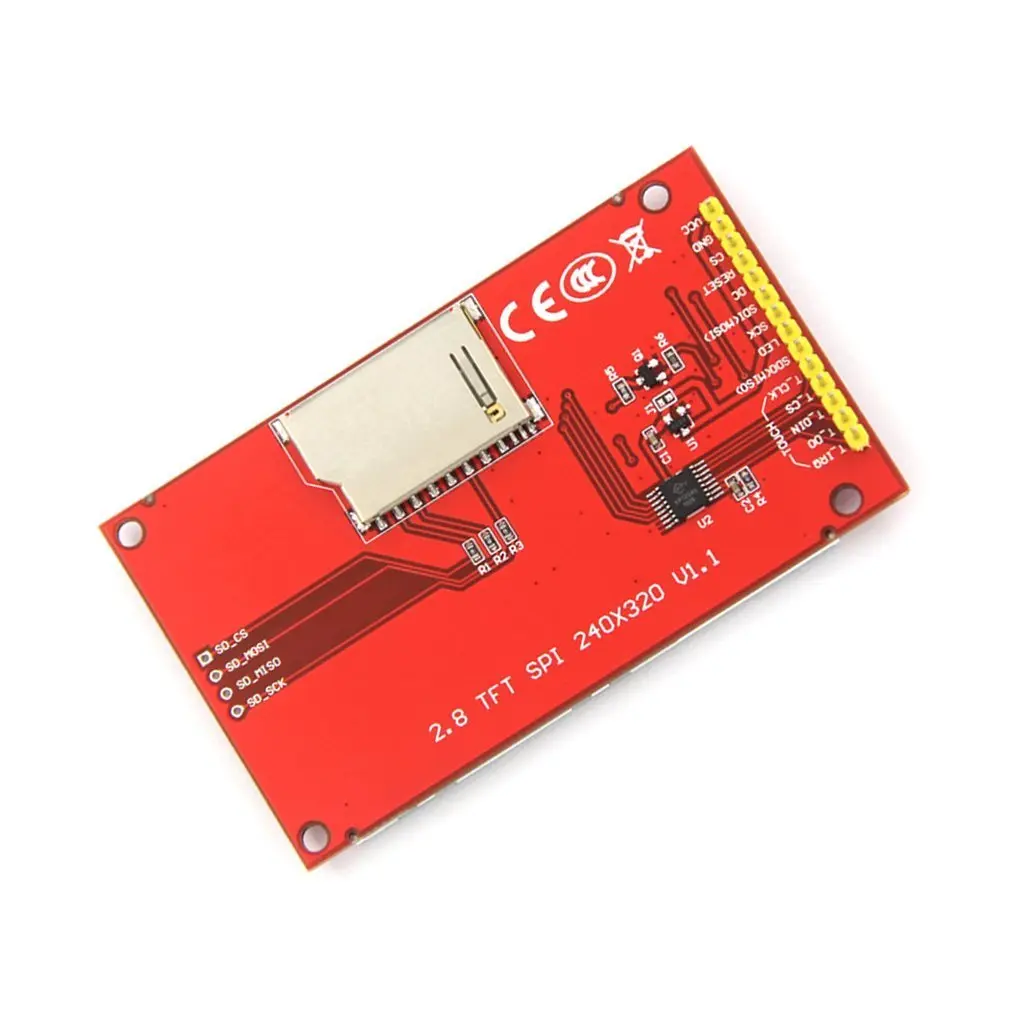 HiLetgo 2.8" SPI TFT LCD Touch Panel 240x320 with PCB | 5V/3.3V Logic Compatible - view 7