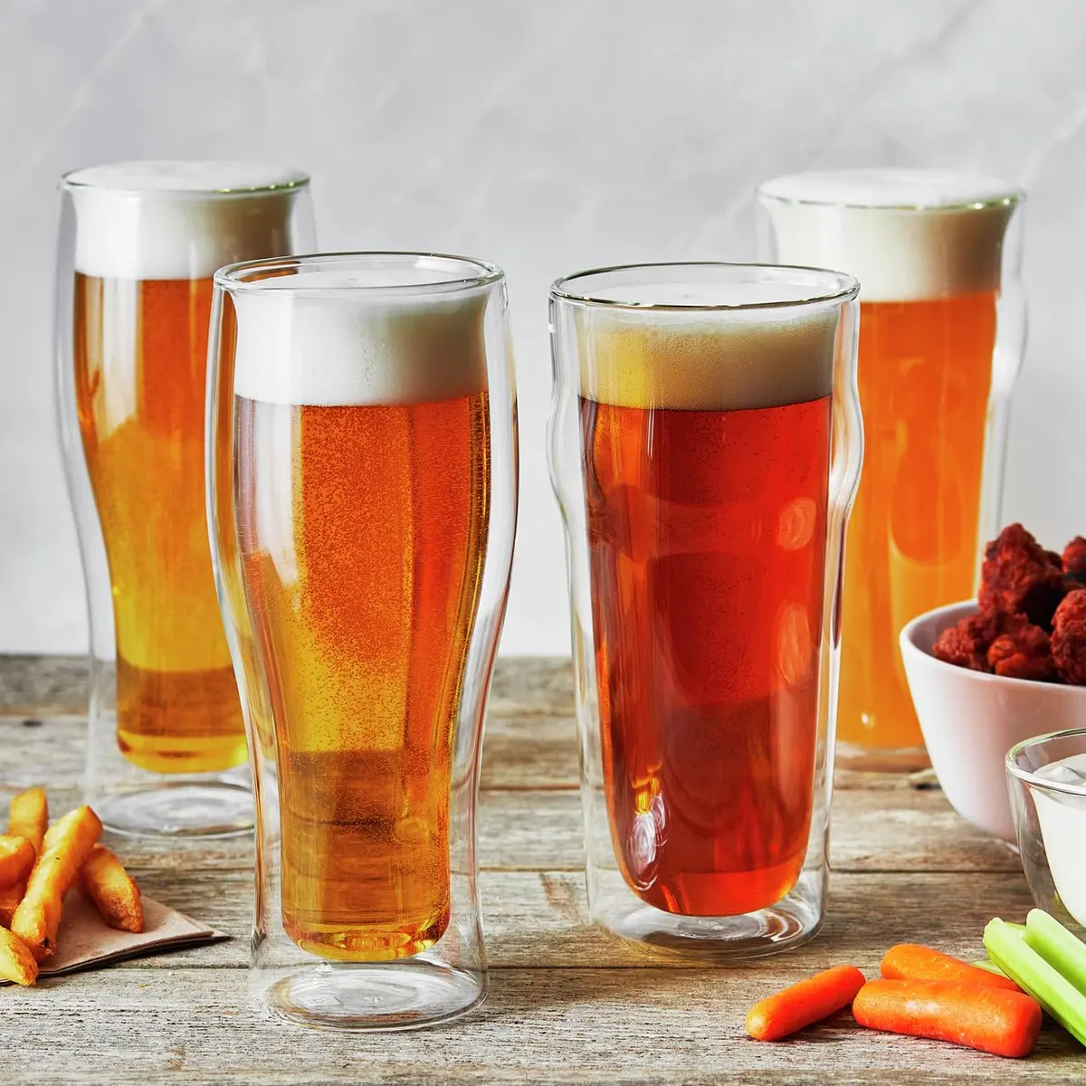 ZWILLING Sorrento 2-pc Double-Wall Beer Glass Set, 414ml | Italian Design & German Engineering - view 4