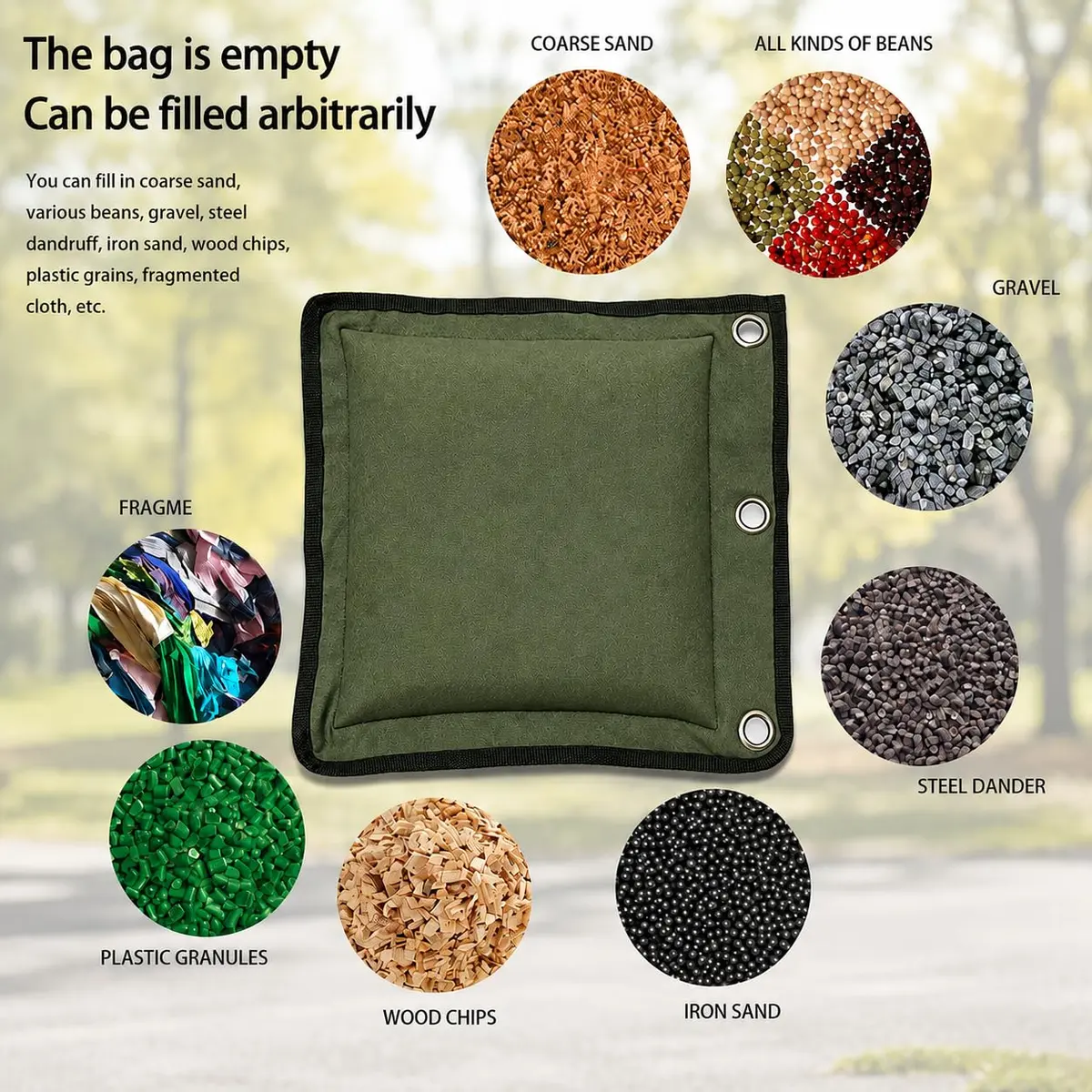 ZooBoo Wing Chun Wall Bag Canvas Leather Striking Pad 30cm x 33cm | Heavy-Duty for Kung Fu Training - view 4