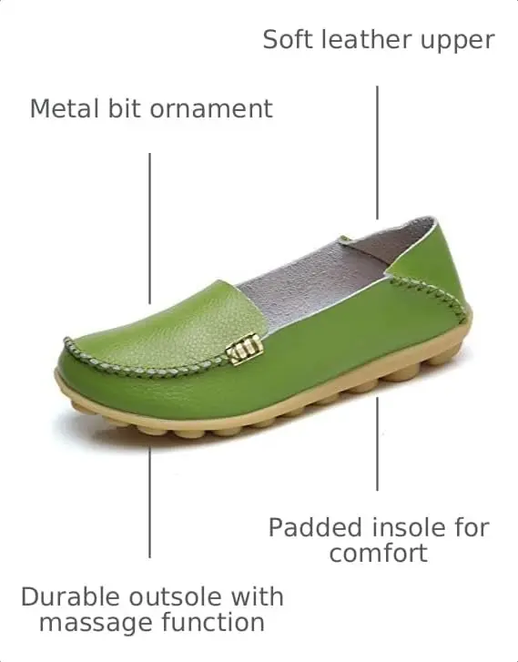 VenusCelia Women's Flat Loafer 9 M US | Breathable Comfort for Daily Wear - view 4