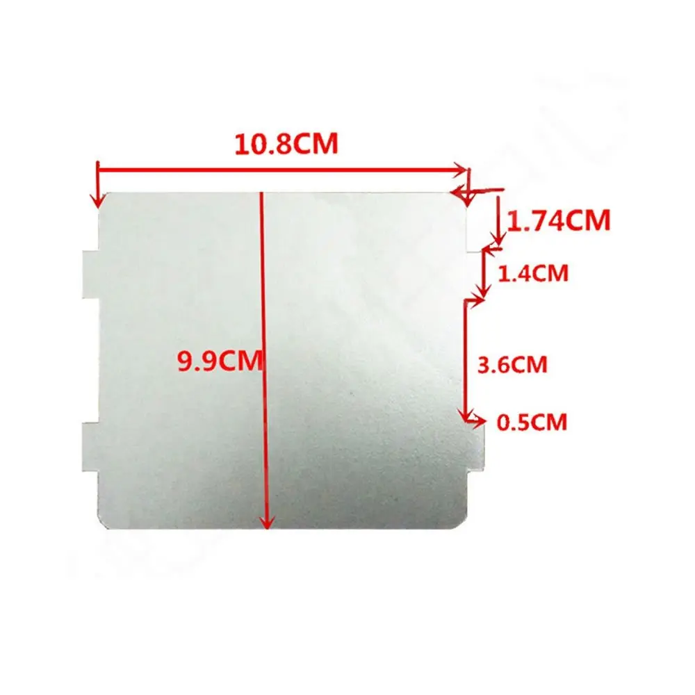 METER STAR Microwave Oven Parts Mica Slice 4"x4.27" | Thick Heat Insulation for Frigidaire 5304464061 - view 2