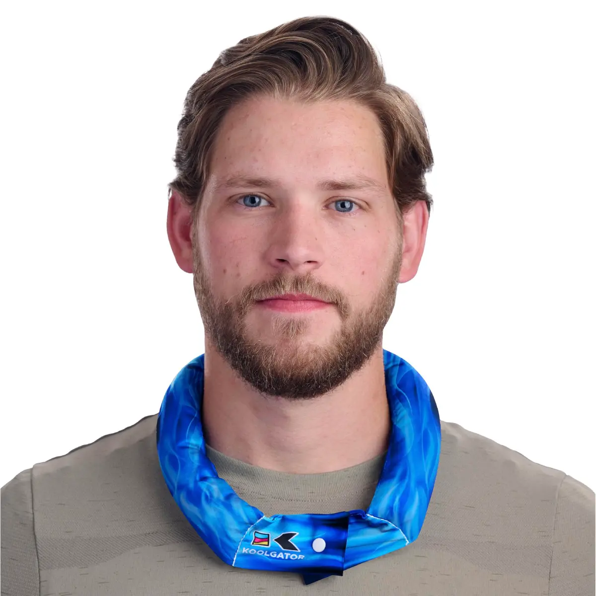 KOOLGATOR Evaporative Cooling Neck Wrap 1 Pack | Natural Cooling Relief for Active Use - main product image