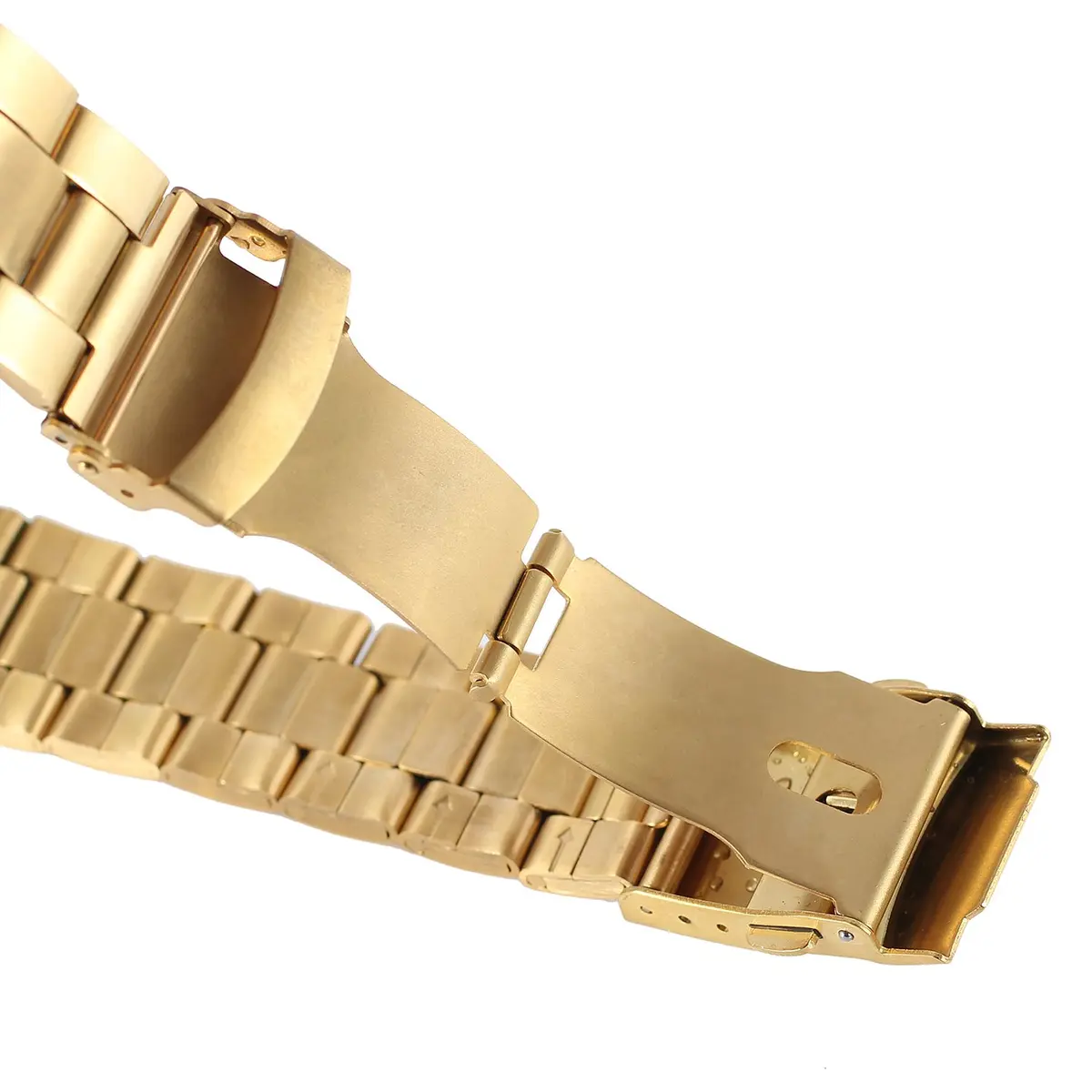 FORSINING Men's Self-Winding Skeleton Analogue Watch with Stainless Steel Bracelet | 42.8mm Gold Tone - view 5
