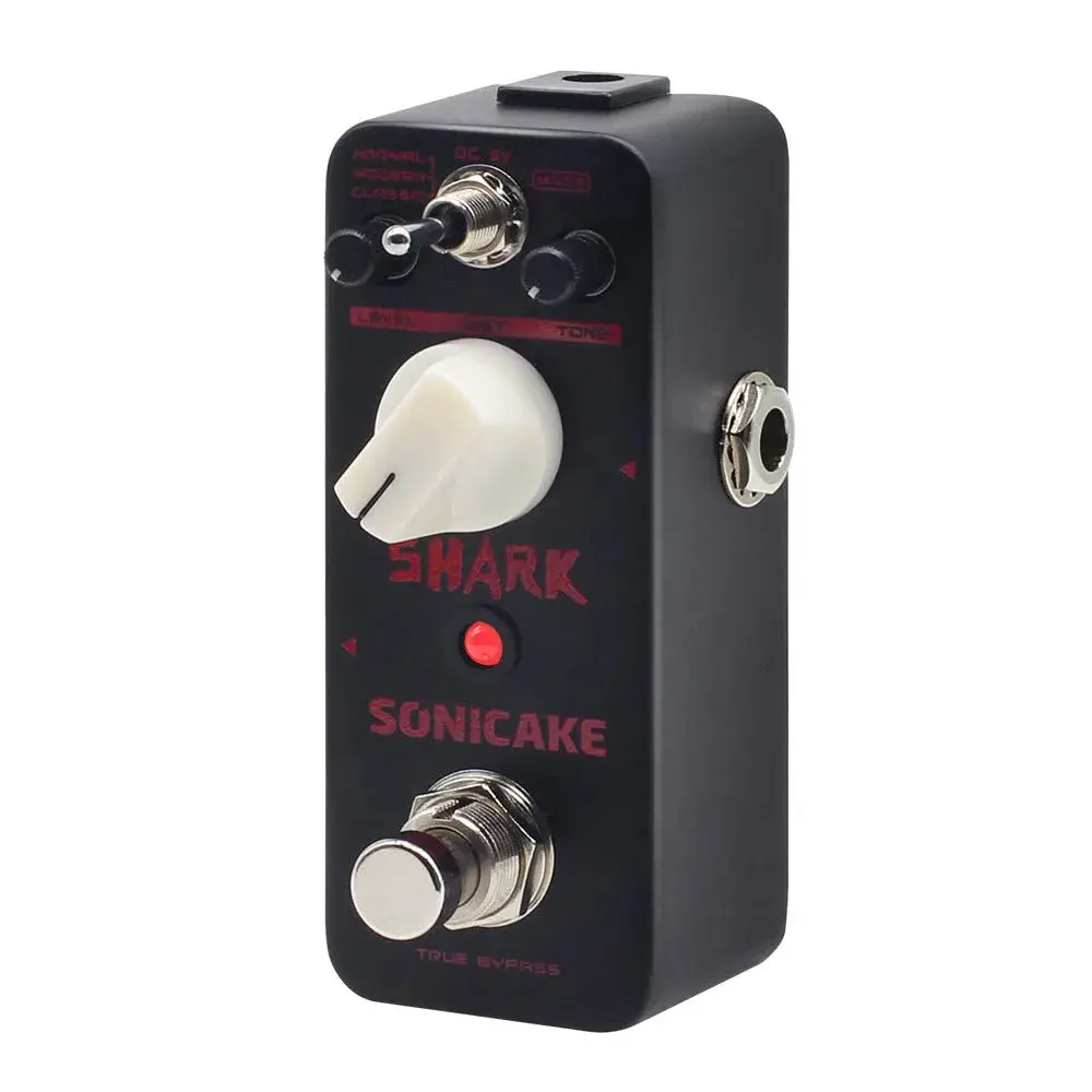 SONICAKE Distortion Guitar Pedal 3 Modes Normal, Modern, Classic High Gain Distortion Guitar Effects Pedal True Bypass | Analog British Sound - main product image