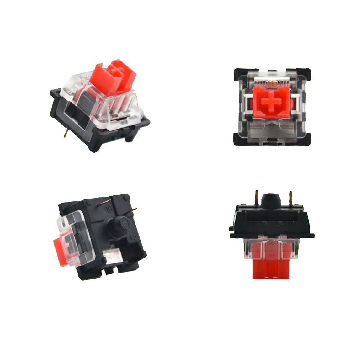 Granvela OUTEMU Red Mechanical Switches 20 Pack | Linear 45g Dustproof Hot-Swappable - view 4