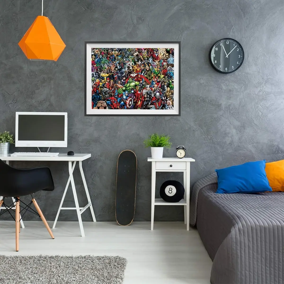 Clementoni Marvel Impossible Jigsaw Puzzle 1000 Pieces | Challenging Puzzle for Adults, Made in Italy - view 2