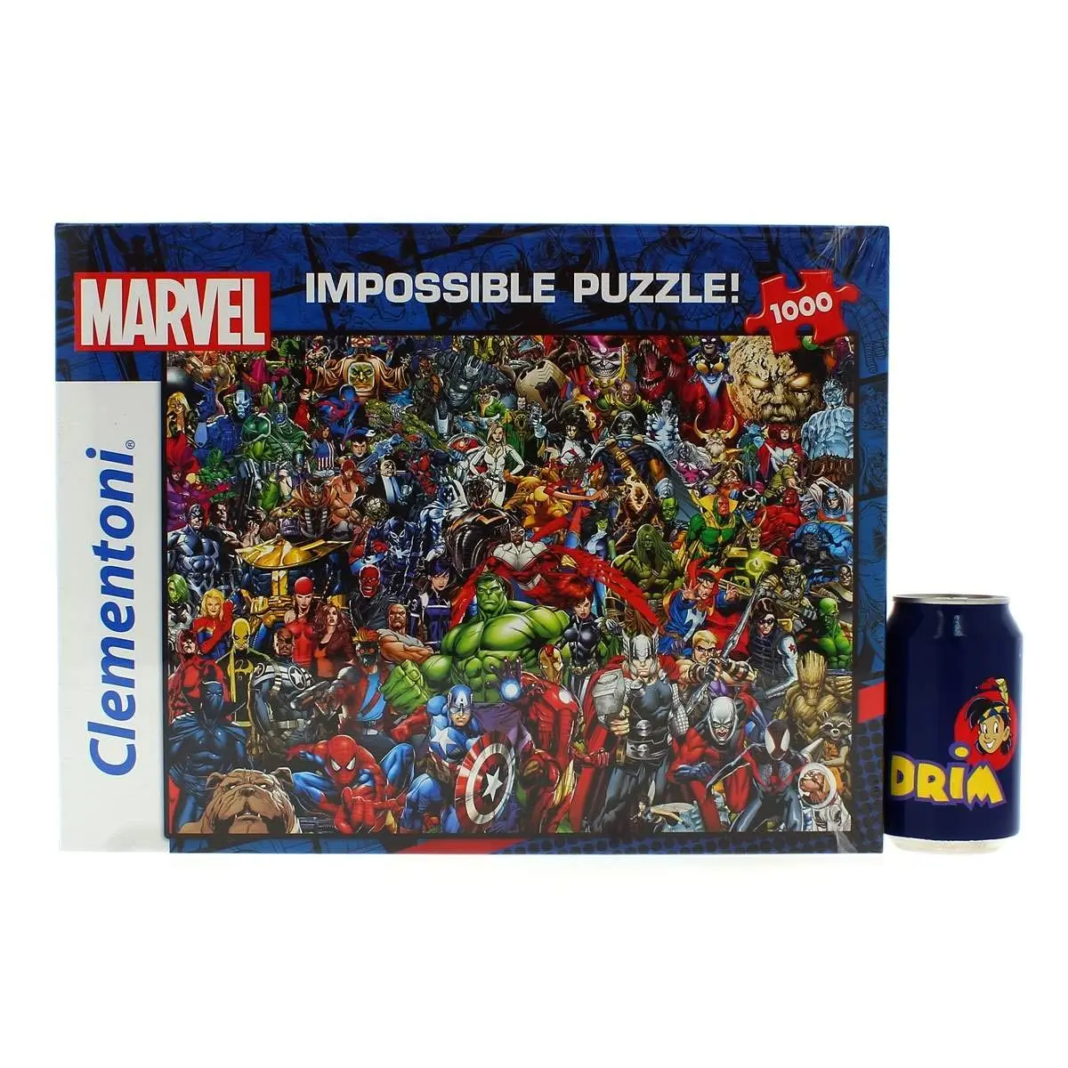 Clementoni Marvel Impossible Jigsaw Puzzle 1000 Pieces | Challenging Puzzle for Adults, Made in Italy - view 4