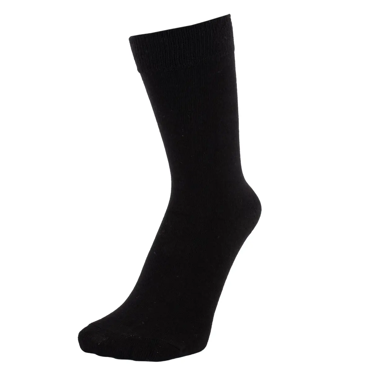 ZAKIRA Dress Socks in Black | Combed Cotton Comfort & Classic Style (7-12 US) - view 3