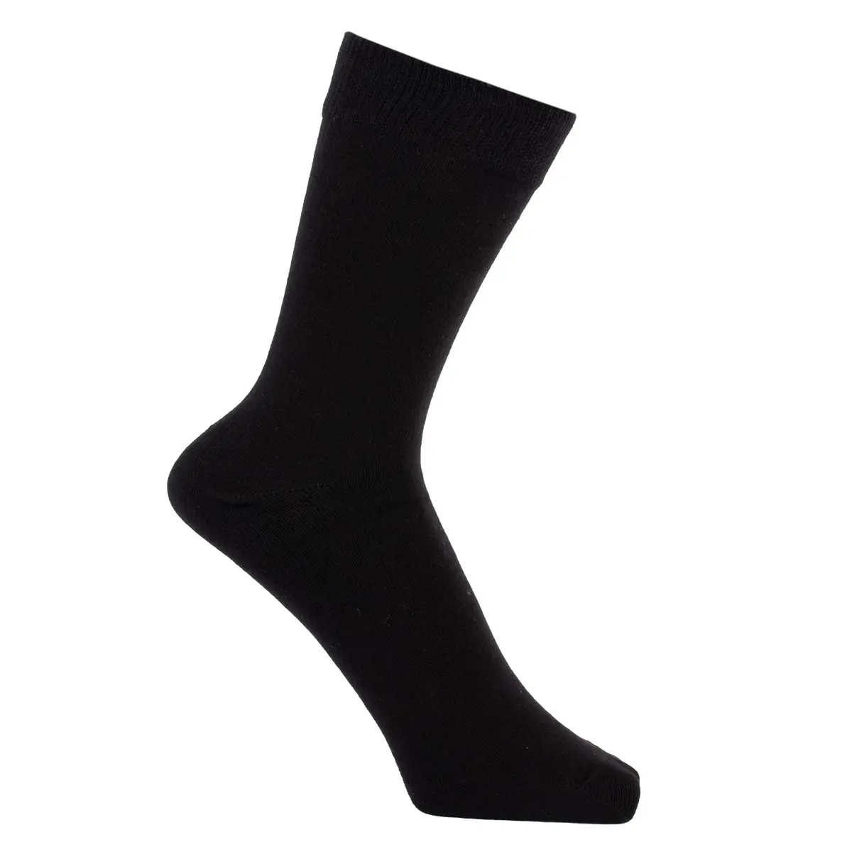 ZAKIRA Dress Socks in Black | Combed Cotton Comfort & Classic Style (7-12 US) - view 4