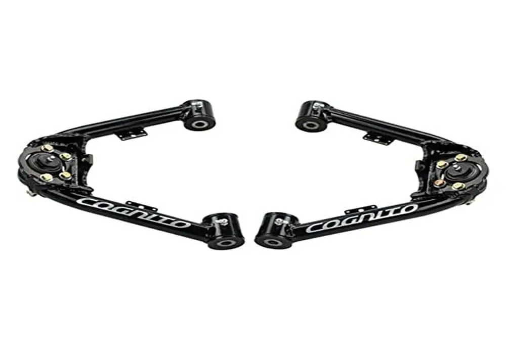 Cognito Motorsports Ball Joint Tubular Upper Control Arm Kit without Dual Shock Mounts for Silverado/Sierra 1500 | Improved Lift & Performance - main product image