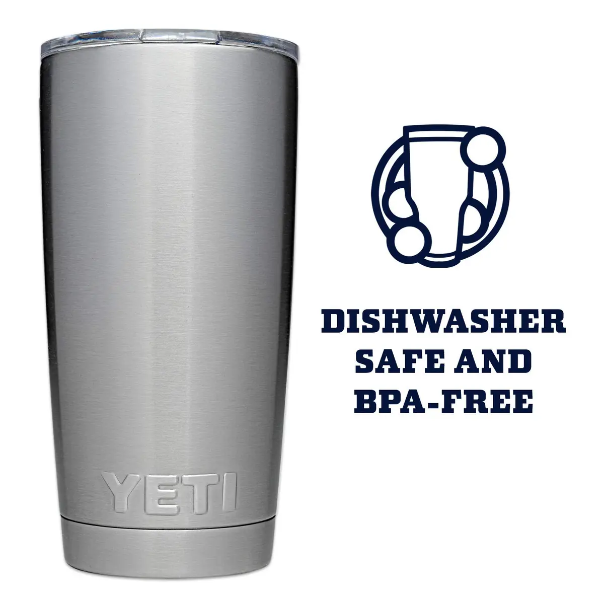 YETI Rambler 20 oz Tumbler | Stainless Steel Vacuum Insulated with MagSlider Lid (70-120c) - view 4